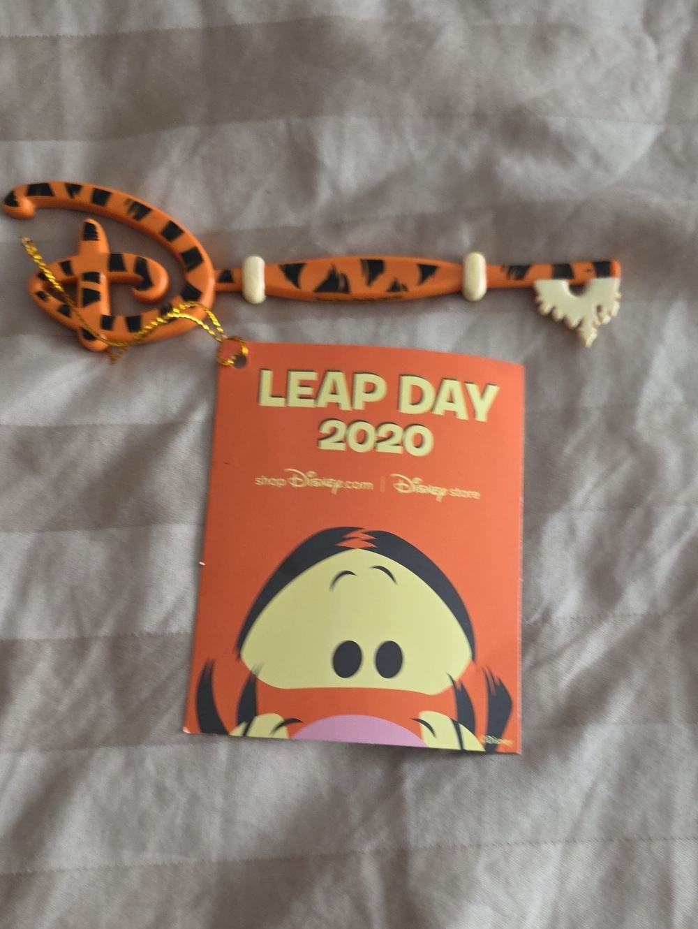 Disney Tigger Orange Leap Day 2020 Key